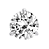 Platinum 1/3-Carat Round-Cut Diamond Stud Earrings