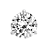 Platinum 1/4-Carat Round-Cut Diamond Stud Earrings