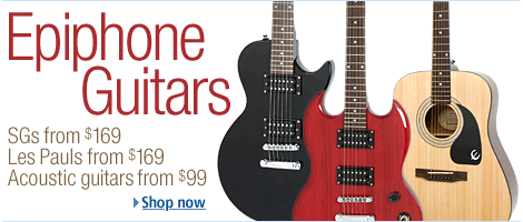 Shop Epiphone Guitars