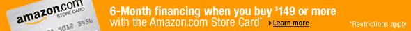 Amazon.com Store Card 6-Month Financing