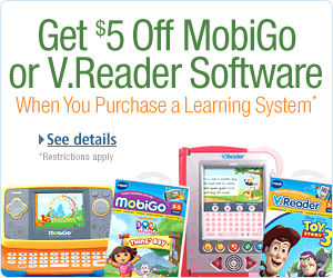 $5 Off V.Reader or MobiGo Software