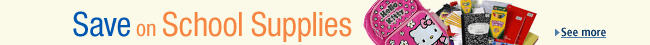 Save on School Supplies