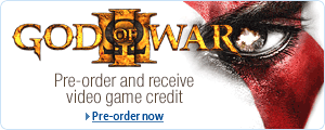 God of War III -- Pre-order and Receive Video Games Credit. Shop now.