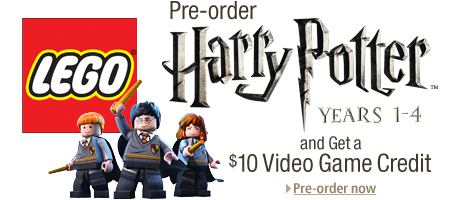 Pre-order Lego Harry Potter, Get a $10 Video Games Credit