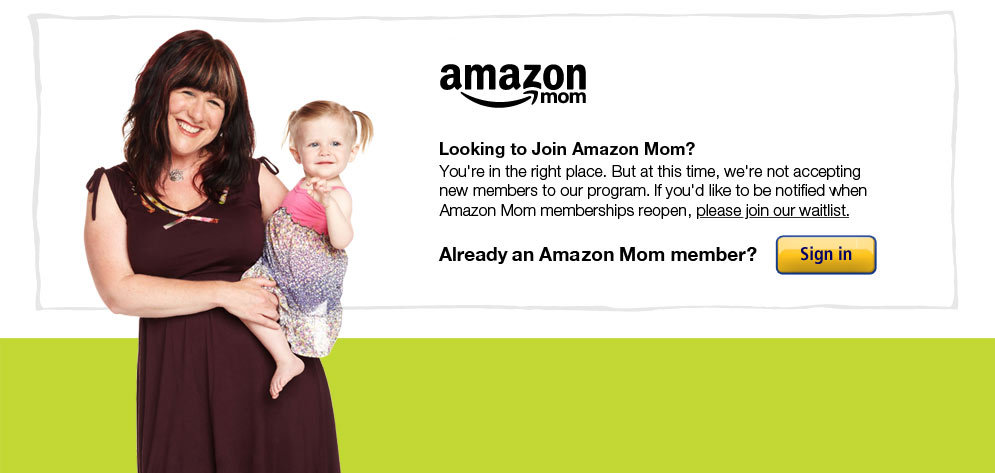 FREE Membership to Amazon Mom (includes all caretakers)