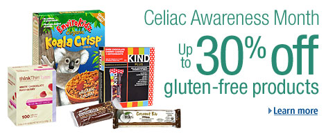 Natural & Organic Deals for May celiac awareness month 2 tcg. V181068052 Natural & Organic Deals for May