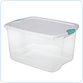Storage boxes and bins