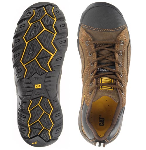 CATERPILLAR Argon Womens US Size 7 Wide WORK SHOES Toe Safety Cat