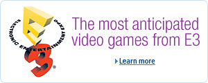 The most anticipated video games from E3.  Learn more.