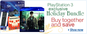 PlayStation 3 Exclusive Holiday Bundle Only $370. Shop now.