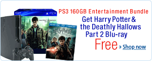 Buy PS3 160GB, Get Harry Potter 7 part 2 Free
