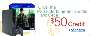 Get $50 Credit with PS3/Harry Potter Bundle