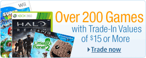 Trade In Your Games and Receive Amazon.com Gift Cards