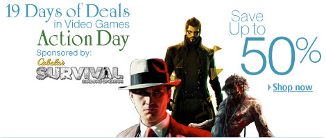 Amazon Video Games: 19 Days of Deals - Day 2: Action Day