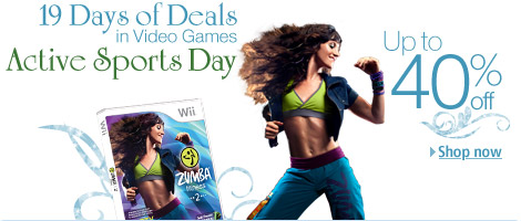 Amazon Video Games: 19 Days of Deals - Day 18: Active Sports Day