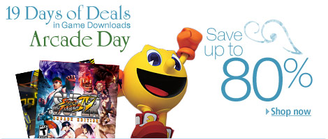 Game Downloads Holiday Flurry Deals Week 19 Days of Deals - Arcade Day