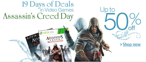 Amazon Video Games: 19 Days of Deals - Day 15: Assassin's Creed Day