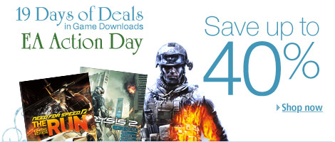 Game Downloads Top Holiday Deals Week 19 Days of Deals - EA Action Game Downloads