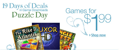 Game Downloads Cyber Monday Deals Week 19 Days of Deals - Puzzle Day