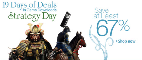 Game Downloads Cyber Monday Deals Week 19 Days of Deals - Strategy Day