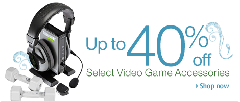Up to 40% off Select Video Game Accessories.  Shop now.
