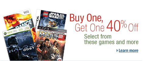 Buy One, Get One 40% Off