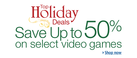 Save 50% or more on select video games.