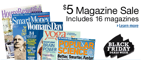$5 Magazine Sale