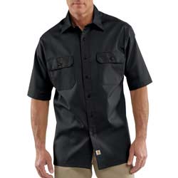 Carhartt Men's Short-Sleeve Twill Work Shirt Product Shot