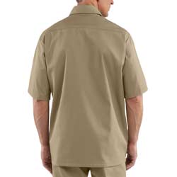 Carhartt Men's Short-Sleeve Twill Work Shirt Product Shot
