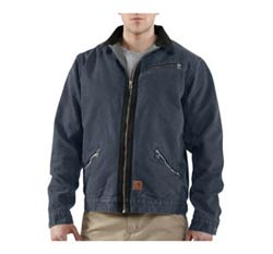 Men's Sandstone Detroit Jacket, Sherpa Lined Product Shot