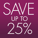 Up to 25% Off