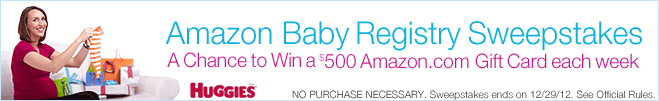 Registry Sweepstakes 2012