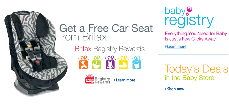 Britax Registry Rewards