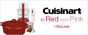 Cuisinart Appliances in Pink and Red