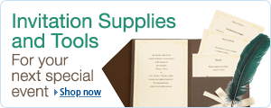 Invitation Supplies and Tools