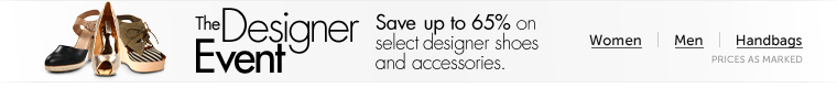 Up to 65% Off Select Designer Styles