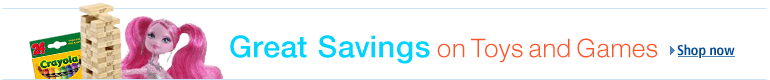 Save on Toys and Games