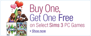 The Sims 3 - Buy One Get One Free.