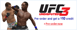 UFC Undisputed 3 Pre-order Bonus