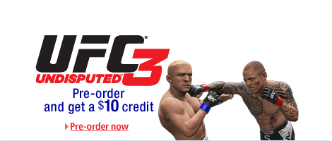 UFC Undisputed 3 Pre-order Bonus
