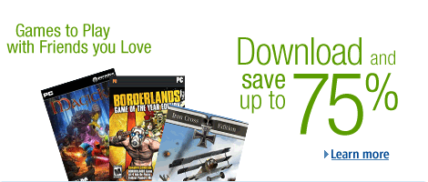 Save up to 75% on Games to Play with Friends
