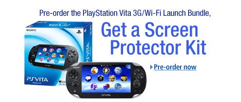 PS Vita Launch Bundle Pre-order Bonus.