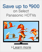 Save up to $900 on Panasonic HDTVs