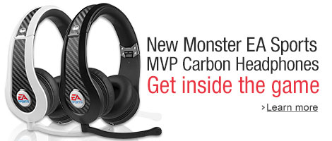 New Monster EA Sports MVP Carbon Headphones