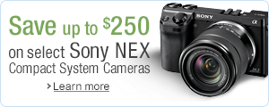 Sony NEX IRs