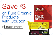 Save on Pure Organic Products with coupon