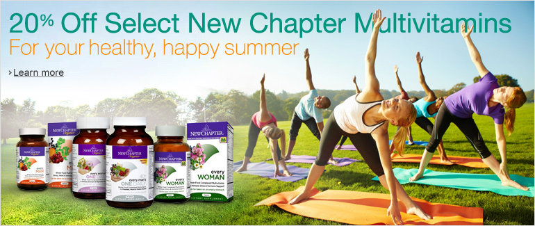 20% Off Select New Chapter Multivitamins
