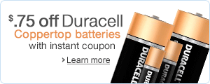 Duracell Coppertop Batteries