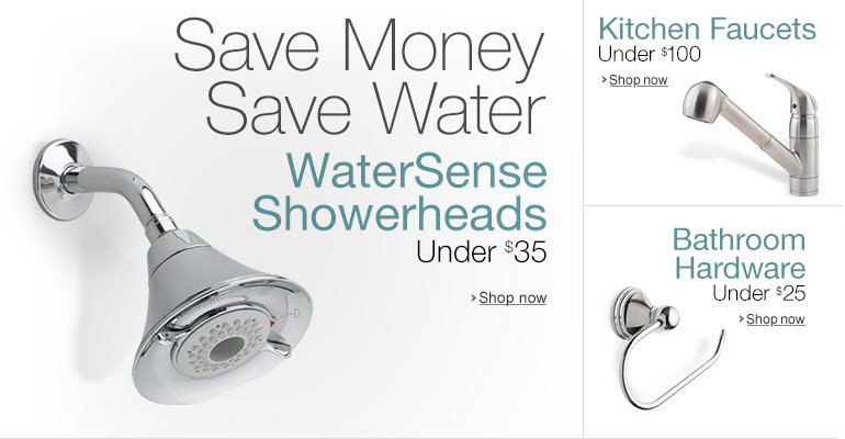 WaterSense Showerheads under $35